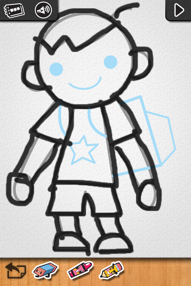 iLuv Drawing People - Learn How to Draw Kids doing their favorite things. - Educational App